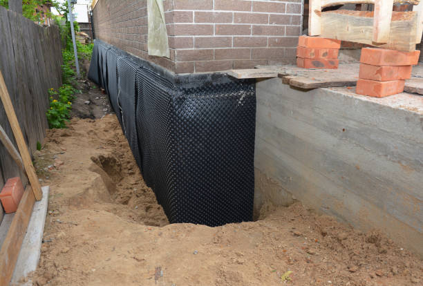 Crawl space vapor barrier installation in Medina, WA